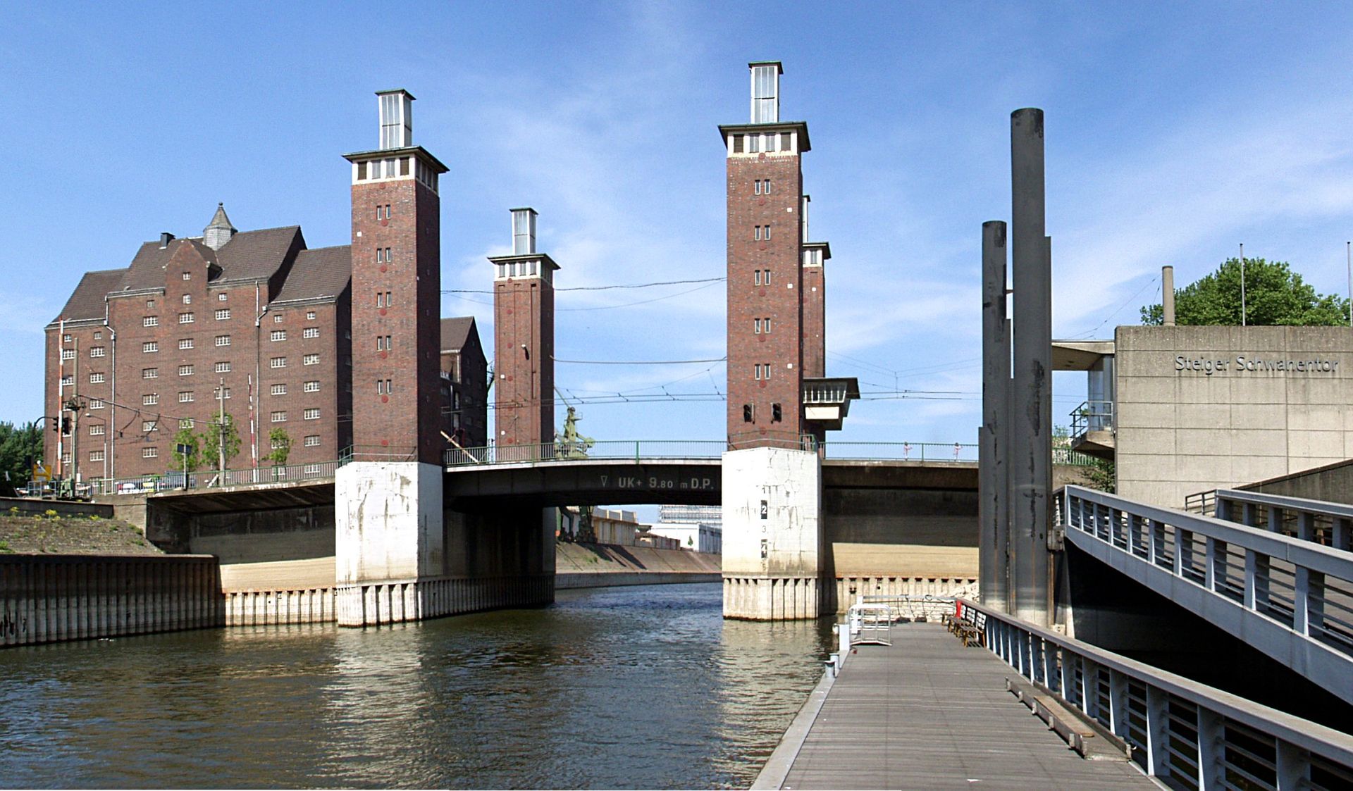 Bild Schwanentorbrücke Duisburg