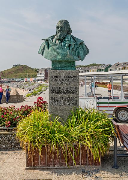 Bild Hoffmann Denkmal Helgoland