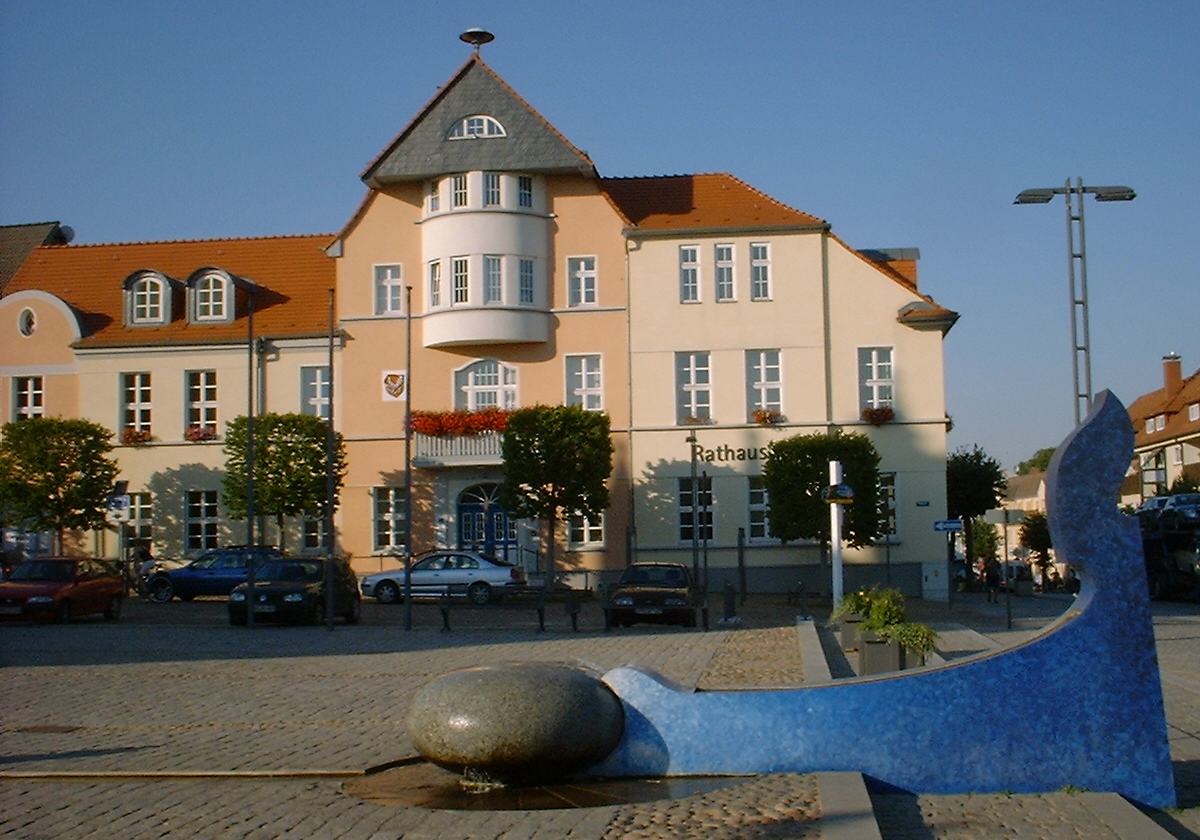 Bild Marktplatz Fürstenberg/Havel