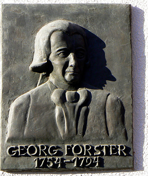 Bild Georg Forster Gedenktafel Mainz