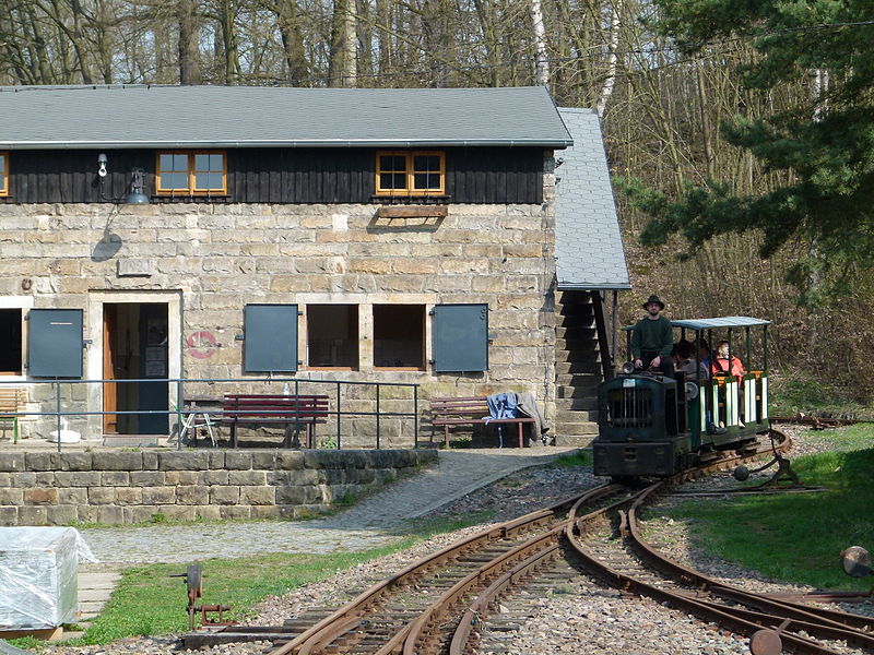 Bild Feldbahnmuseum Herrenleite Lohmen