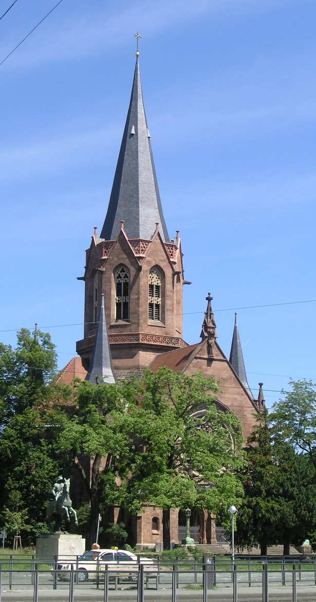 Bild Christuskirche Karlsruhe