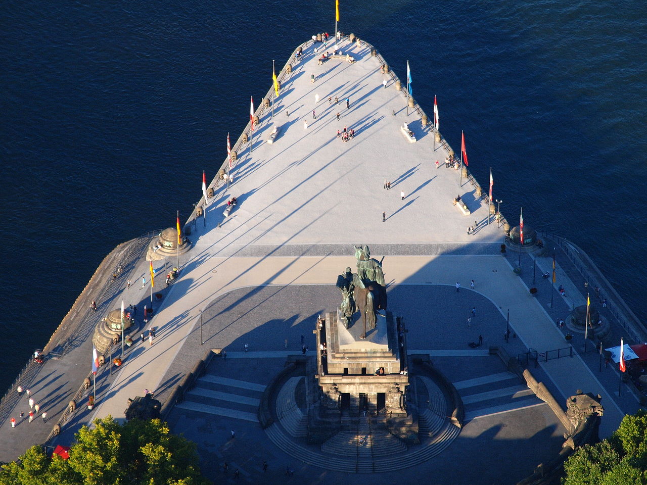 Bild Deutsches Eck Koblenz