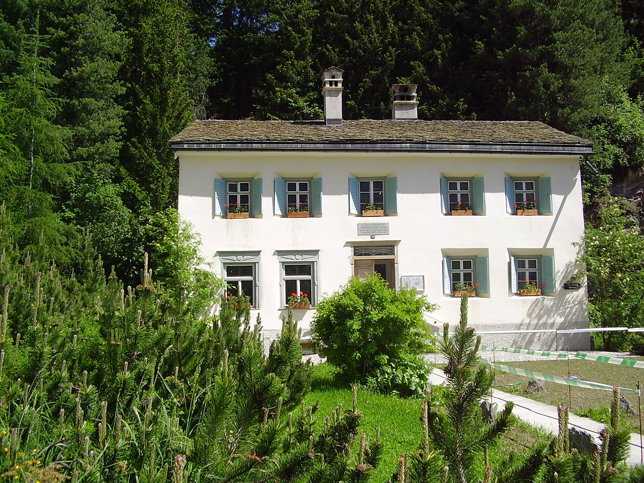 Bild Nietzsche Haus Sils Maria