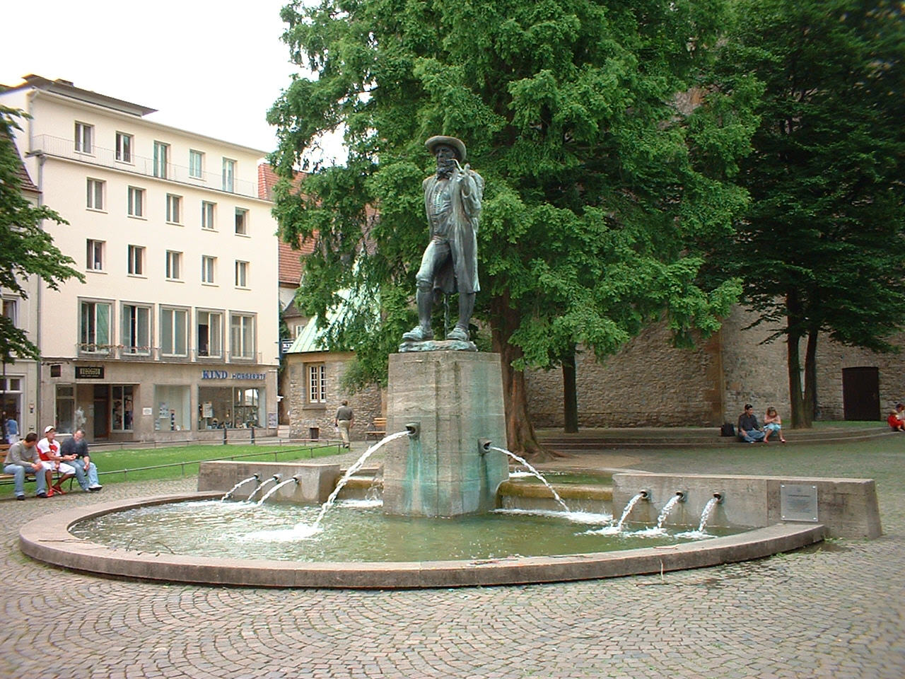 Bild Leineweber Denkmal Bielefeld