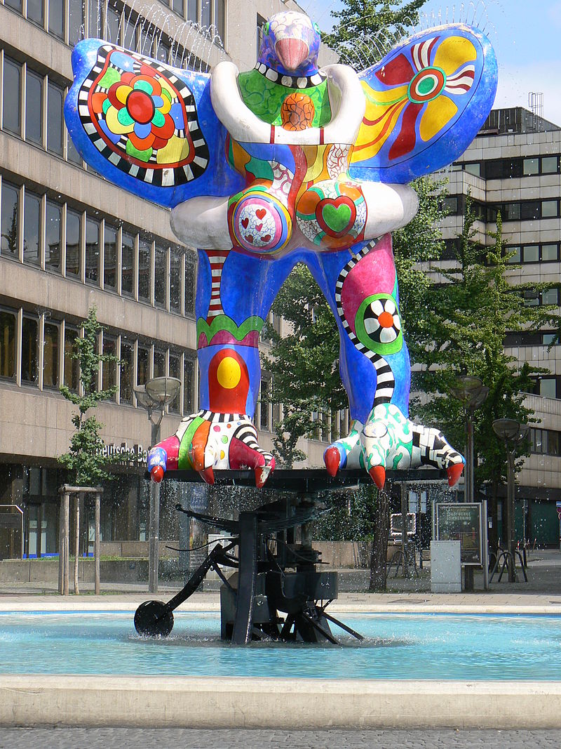 Bild Lifesaverbrunnen Duisburg