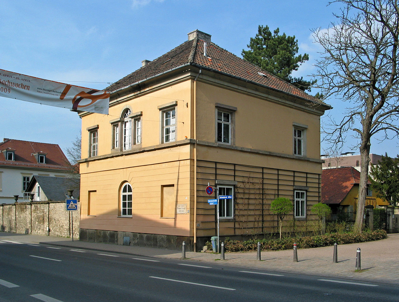 Bild Franz Liszt Haus Weimar