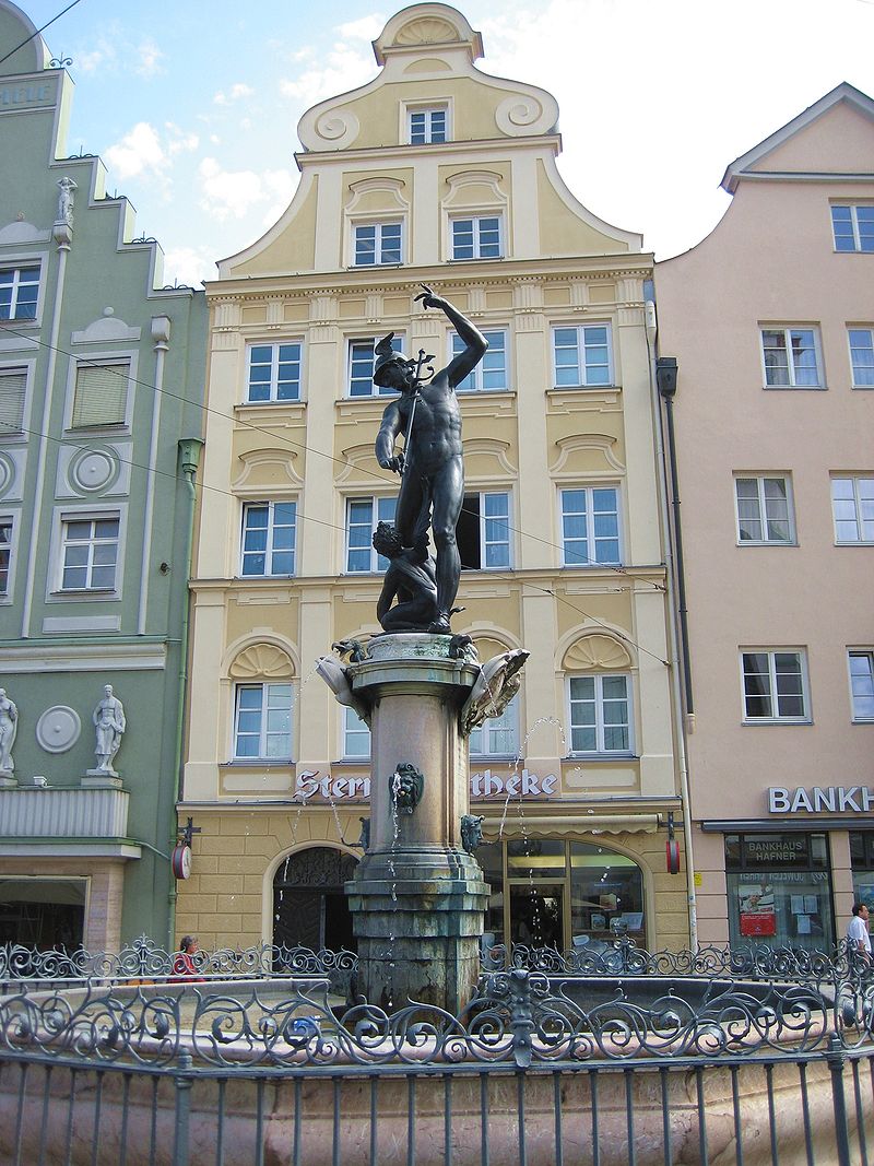 Bild Merkurbrunnen Augsburg