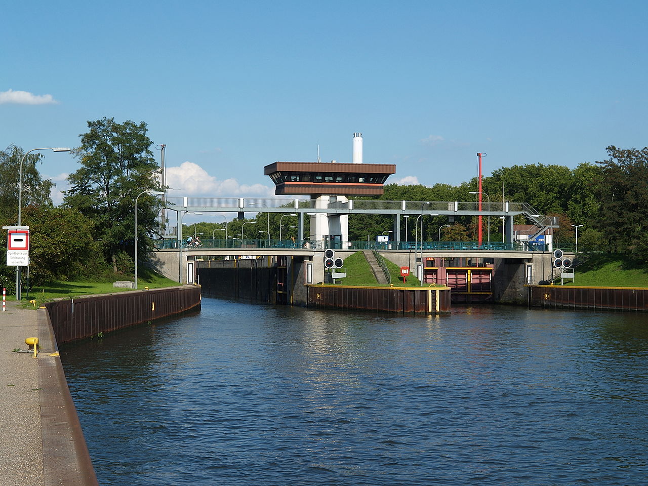 Bild Schleuse Oberhausen