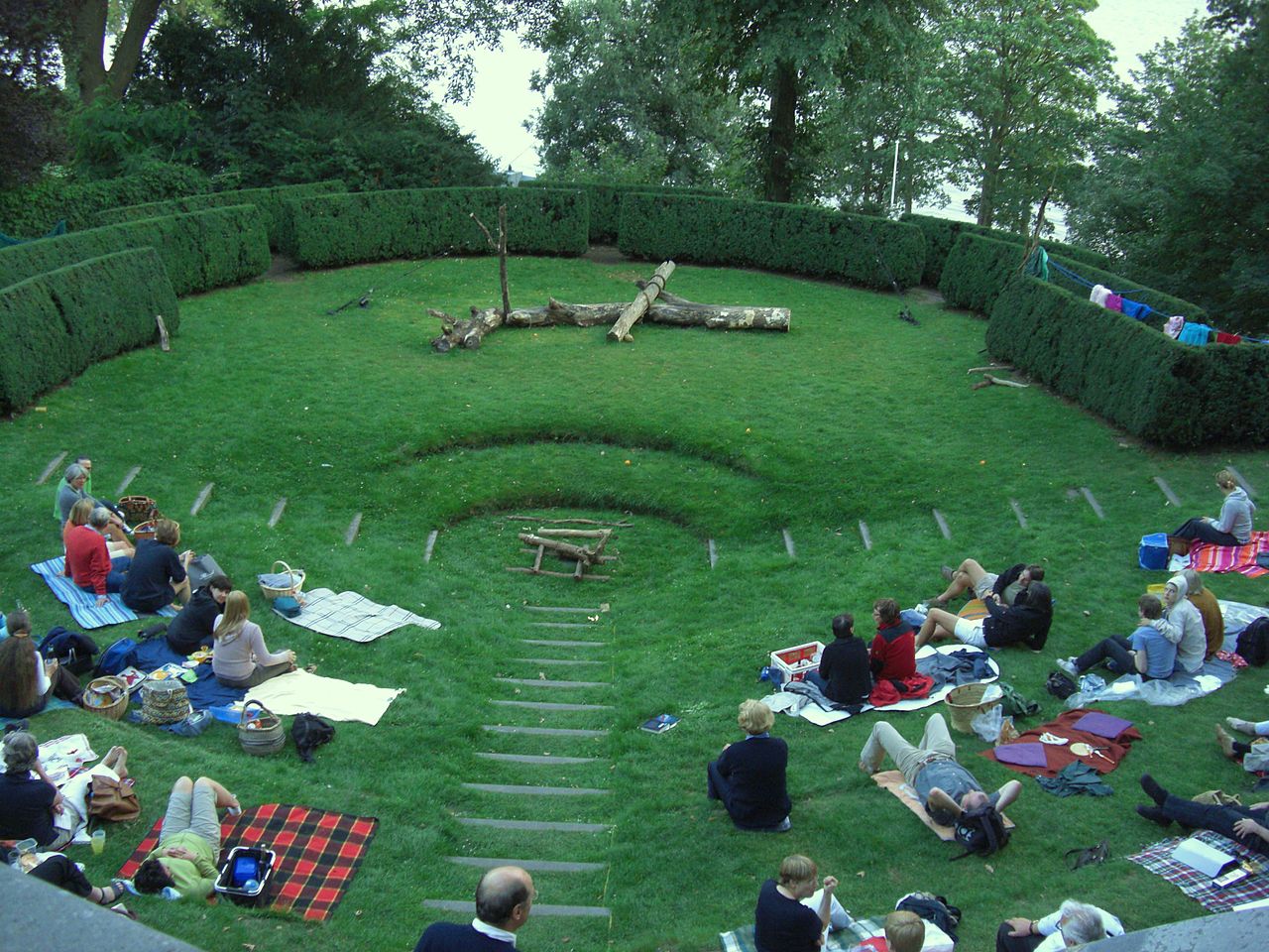 Bild Römischer Garten Hamburg