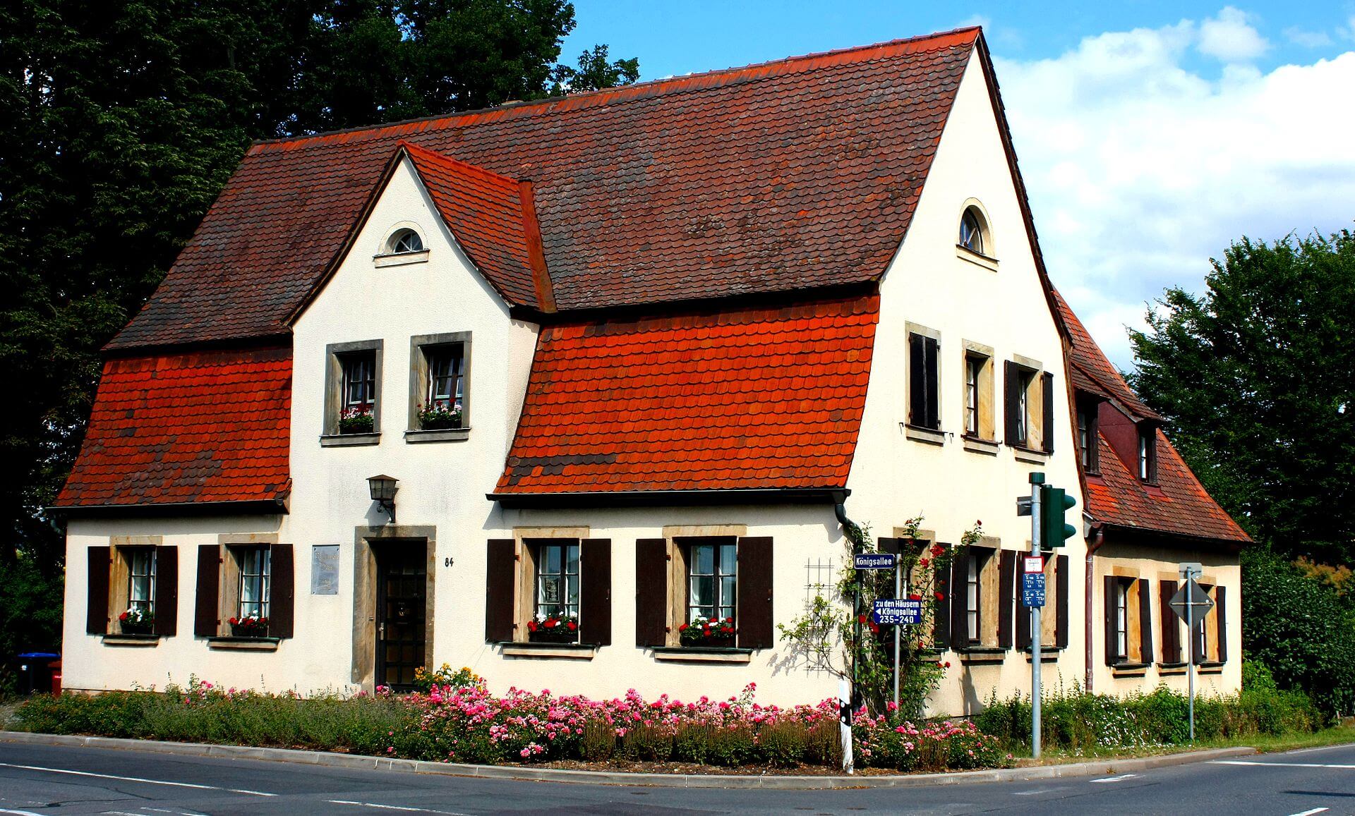 Bild Jean Paul Zimmer in der Rollwenzelei Bayreuth