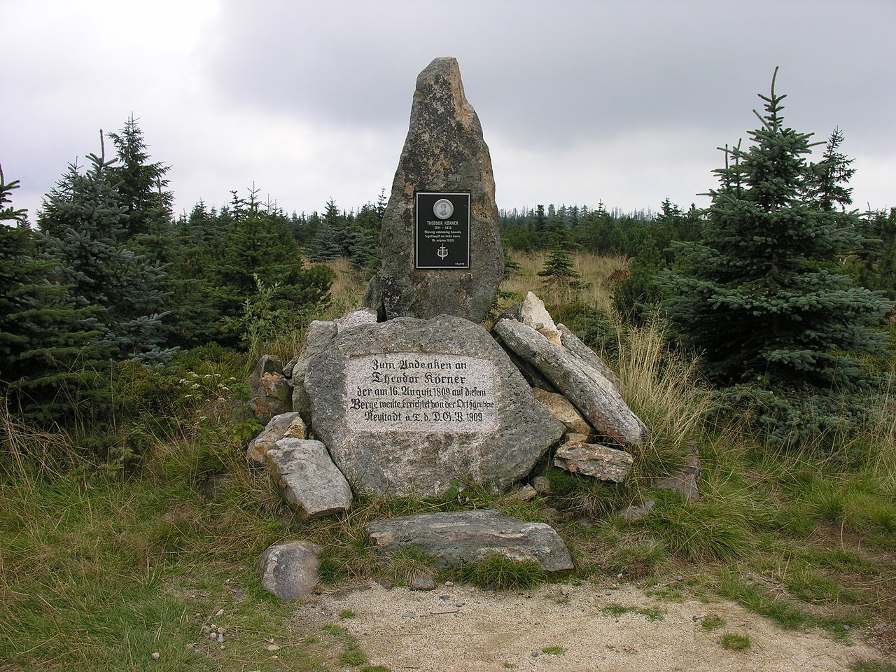 Bild Körnerdenkmal Tafelfichte