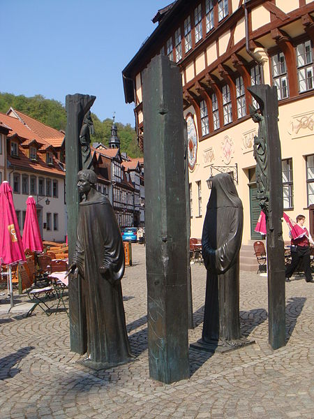 Bild Thomas Müntzer Denkmal Stolberg