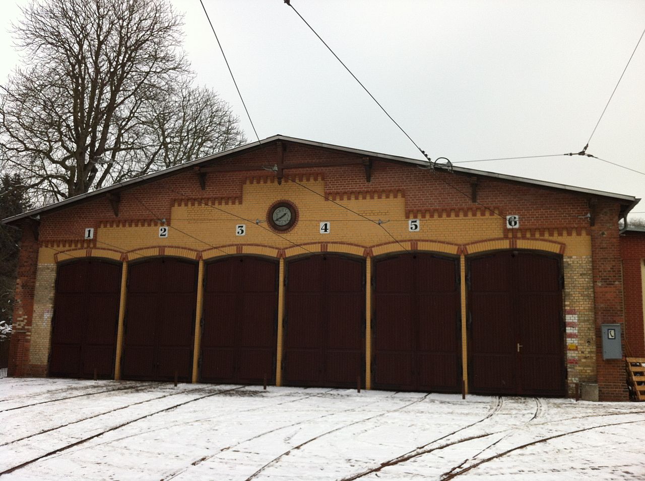 Bild Historisches Straßenbahndepot Halle