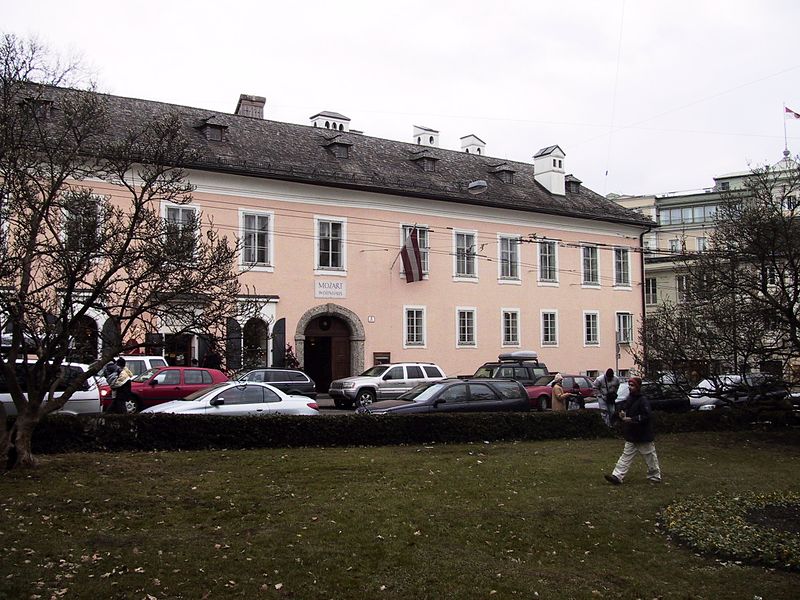 Bild Mozart Wohnhaus Salzburg