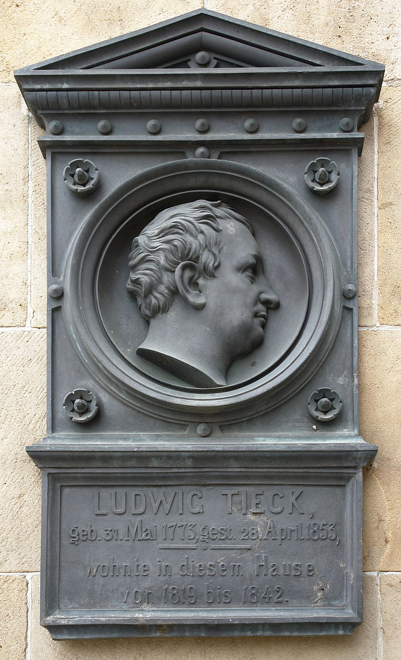 Bild Gedenktafel Ludwig Tieck Dresden