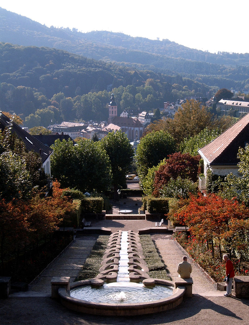 Bild Wasserkunst Paradies Baden Baden