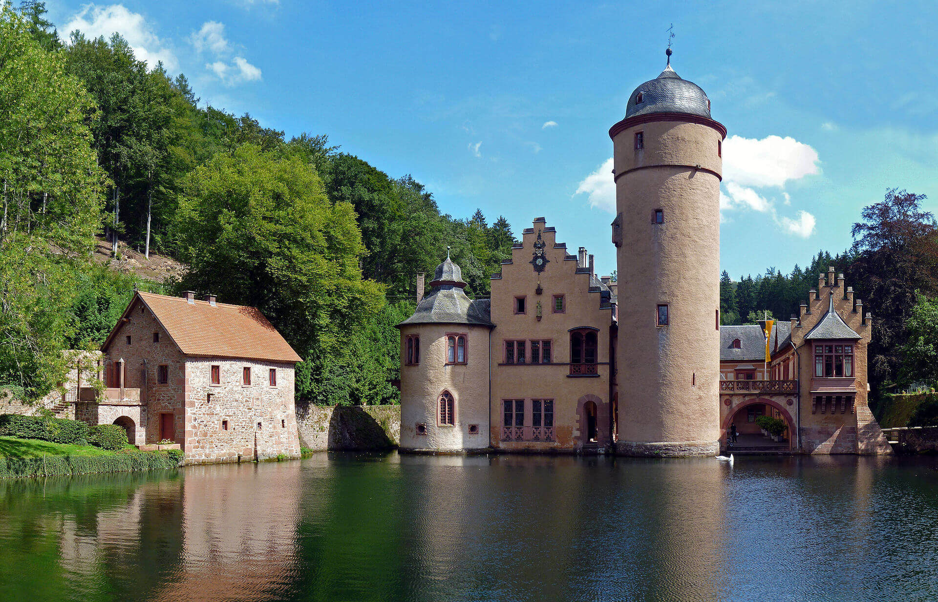 Bild Schloss Mespelbrunn