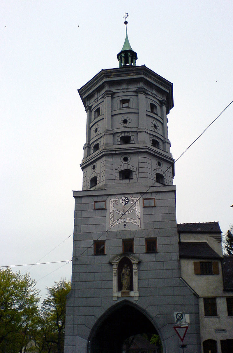 Bild Wertachbrucker Tor Augsburg