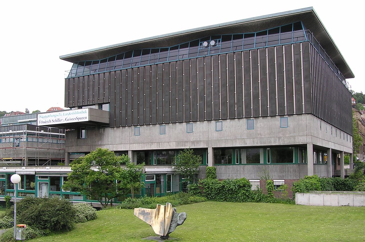 Bild Hölderlin Archiv der Landesbibliothek Stuttgart