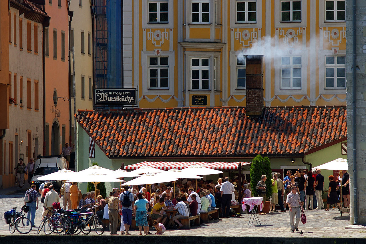 Bild Historische Wurstkuchl Regensburg