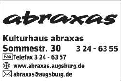 Bild Kulturhaus Abraxas Augsburg
