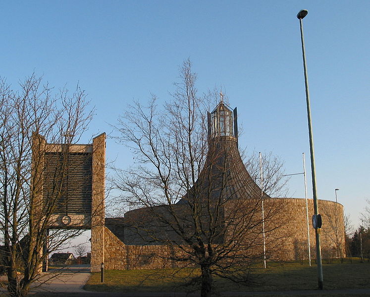 Bild Gethsemanekirche Würzburg