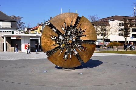 Bild Georg Bücher Denkmal Darmstadt