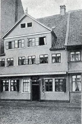 Bild Gauß Geburtshaus Braunschweig