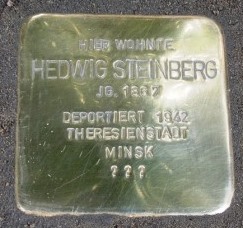 Bild Stolpersteine Göttingen