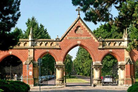 Bild Westfriedhof Magdeburg