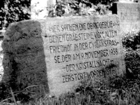Bild Alter jüdischer Friedhof Erfurt