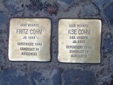 Bild Stolpersteine Stralsund