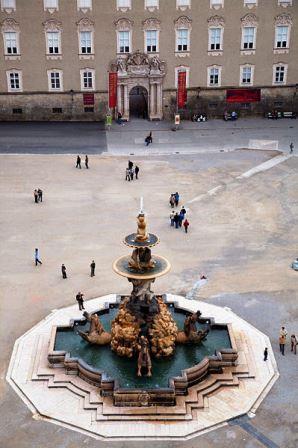 Bild Residenzbrunnen Salzburg