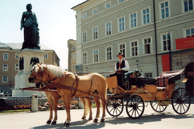 Bild Fiaker Fahrt Salzburg