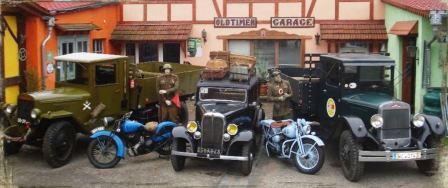 Bild Oldtimer Garage Weimar