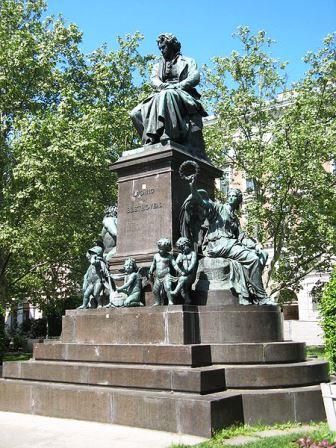 Bild Beethoven Denkmal Wien