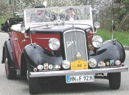 Bild Oldtimersammlung im Restaurant zum Lamm Gundelsheim