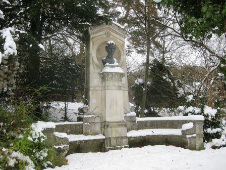 Bild Hauff Denkmal Stuttgart