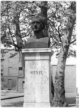 Bild Hegel Denkmal Berlin