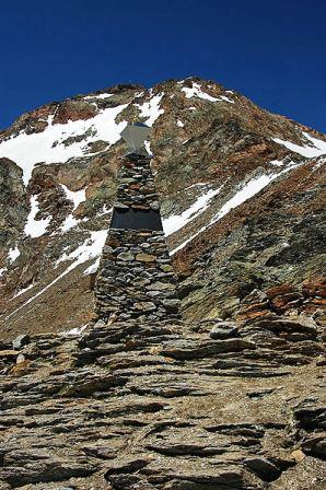 Bild ÖTZI FUNDSTELLE AM SIMILAUNGLETSCHER