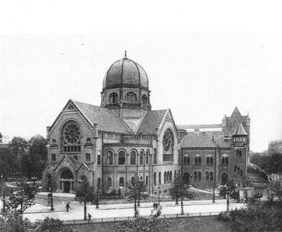 Bild Bornplatzsynagoge Hamburg