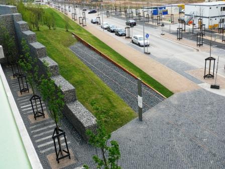 Bild Mahnmal am alten Güterbahnhof Düsseldorf