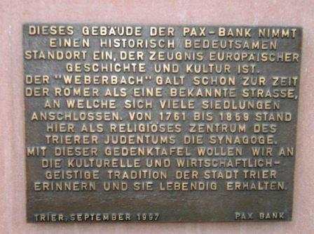 Bildergebnis für gedenktafel synagoge