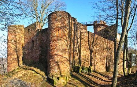 Bild Burg Montclair Mettlach