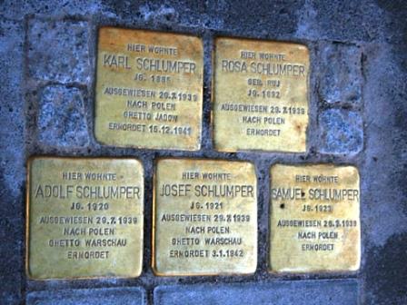 Bild Stolpersteine in Kiel