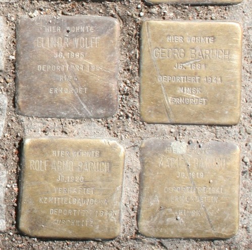 Bild Stolpersteine Hamburg