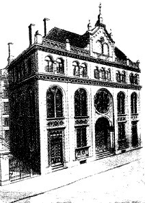 Bild Synagoge Essenweinstraße Nürnberg