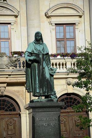 Bild Albertus Magnus Denkmal Lauingen