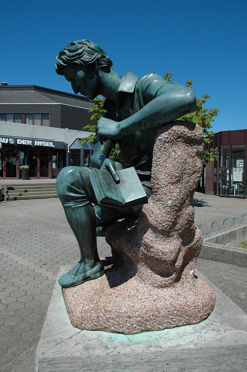 Bild Heinrich Heine Denkmal Insel Norderney